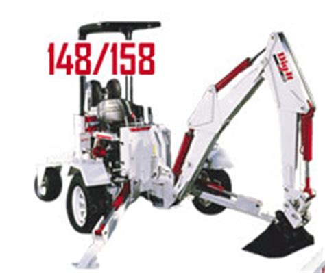 Compact Towable Backhoe 148/158 